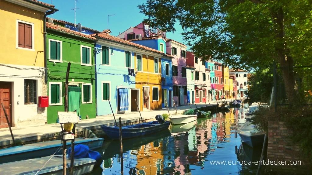 Insel Burano bei Venedig
